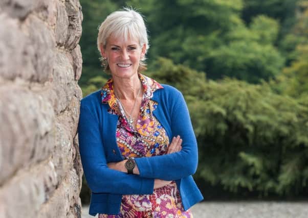 Judy Murray at Cromlix Hotel, Dunblane. Picture: Ian Georgeson