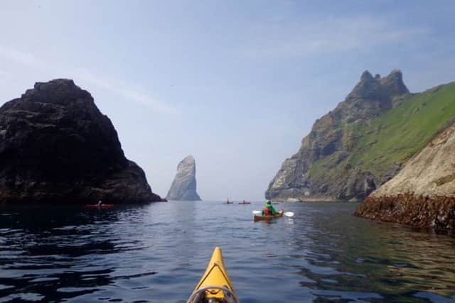 The beautiful sights near St Kilda. Picture: Sea Kayak Plockton