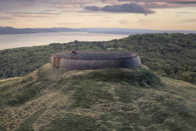 Iron Age forts being brough to life in 3D. Picture: Contributed