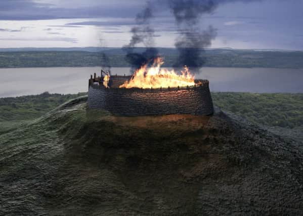 3D image of Iron Age forts. Picture: Contributed