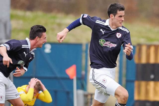 Hibs are keen on striker Brian Graham. Picture: Neil Doig