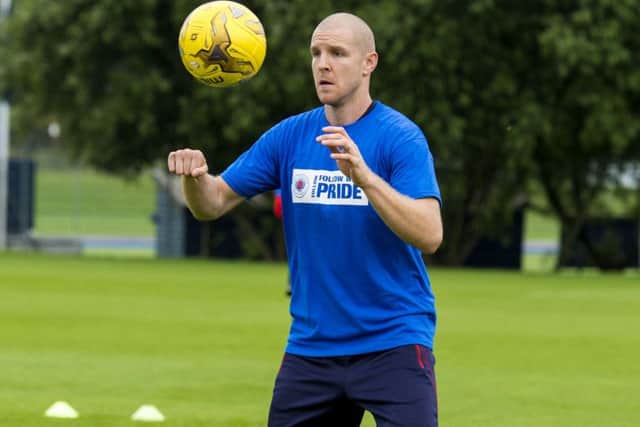 Ex-Arsenal defender Philippe Senderos has been training with Rangers. Picture: Alan Harvey/SNS