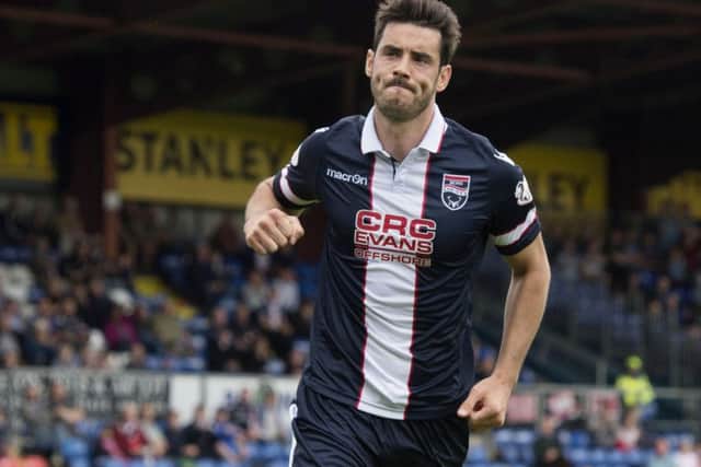 New Hibs striker Brian Graham has already scored six goals for Ross County this season. Picture: Craig Williamson/SNS