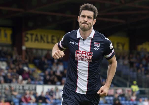 New Hibs striker Brian Graham has already scored six goals for Ross County this season. Picture: Craig Williamson/SNS