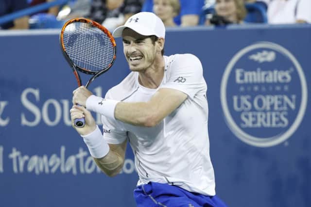 Andy Murray's win over Bernard Tomic was his 21st victory in a row. Picture: Joe Robbins/Getty Images