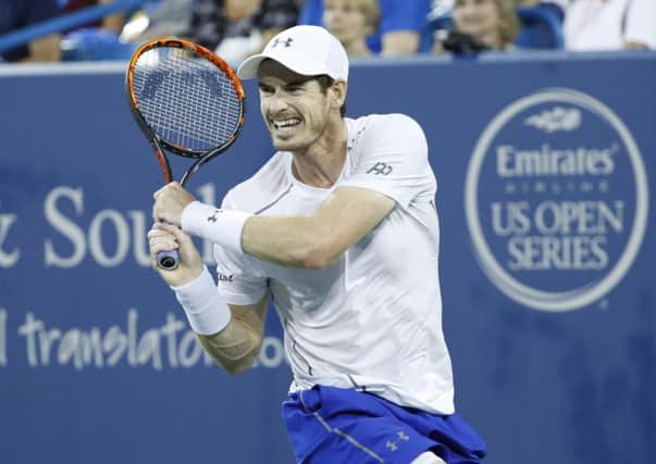 Andy Murray's win over Bernard Tomic was his 21st victory in a row. Picture: Joe Robbins/Getty Images