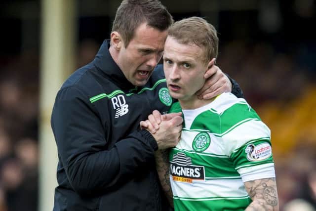 One of Ronny Deilas success stories at Celtic was the maturation of striker Leigh Griffiths.  Photograph: Alan Harvey/SNS