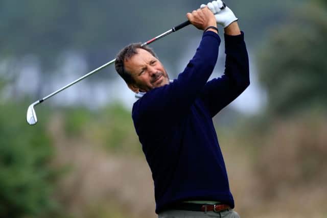 Spaniard Santiago Luna on his way to a best-of-the-day 65 at Archerfield Links. Picture: Phil Inglis/Getty Images