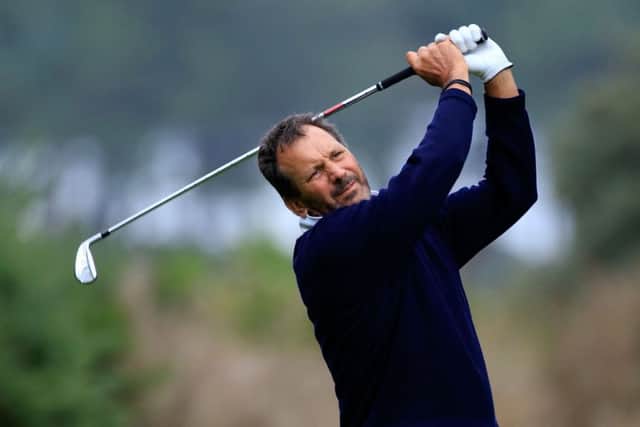 Spaniard Santiago Luna on his way to a best-of-the-day 65 at Archerfield Links. Picture: Phil Inglis/Getty Images