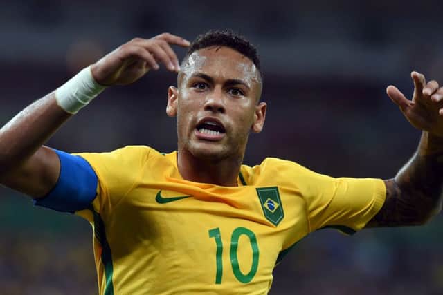 Neymar scored the winning penalty in the shoot-out to beat Germany to gold. PICTURE: Getty Images