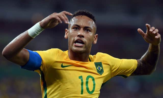 Neymar scored the winning penalty in the shoot-out to beat Germany to gold. PICTURE: Getty Images