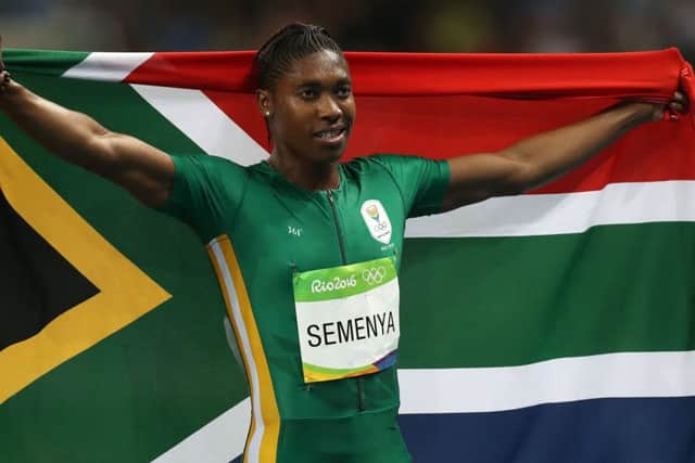 South Africa's Caster Semenya, as expected, cruised to the women's 800m gold. PICTURE: PA Wire
