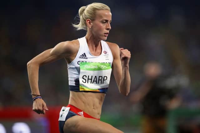 Lynsey Sharp ran her fastest time ever but couldn't threaten the medal places. PICTURE: PA Wire