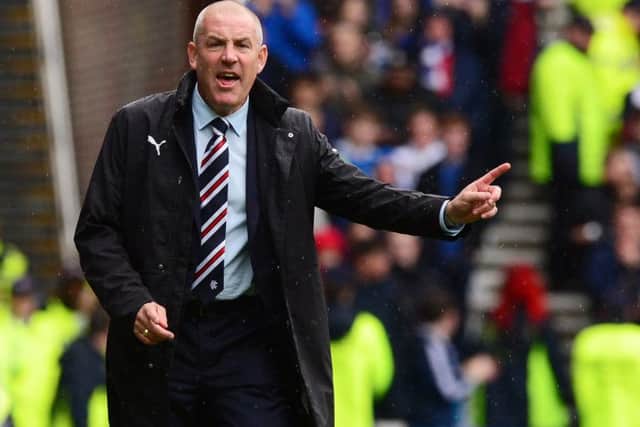 Rangers manager Mark Warburton. Picture: SNS Group