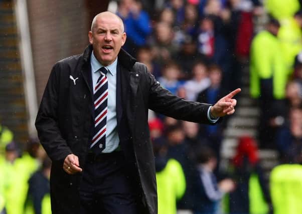 Rangers manager Mark Warburton. Picture: SNS Group
