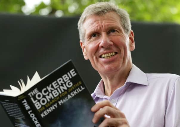Kenny MacAskill talked about Lockerbie at the Edinburgh International Book Festival yesterday. Picture: PA