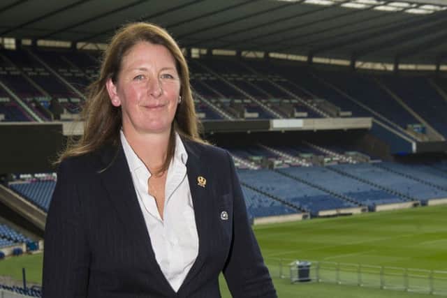 The Scottish Rugby Annual General Meeting saw the historical voting in of new vice president, Dee Bradbury, who is the first woman ever to hold the role. 
Picture: SNS