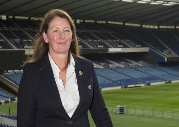 The Scottish Rugby Annual General Meeting saw the historical voting in of new vice president, Dee Bradbury, who is the first woman ever to hold the role. 
Picture: SNS