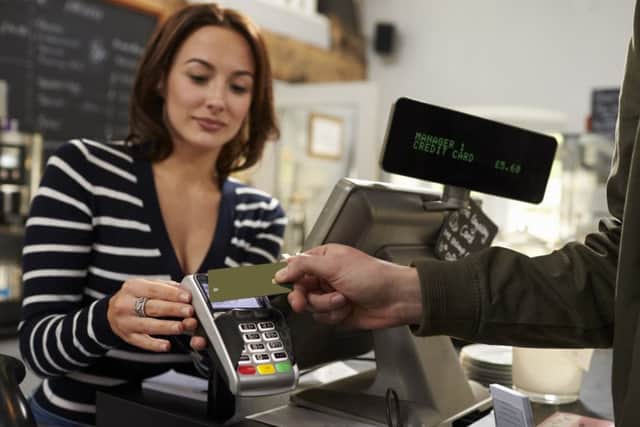 The rise in availability of contactless payment cards and the point-of-sales devices to use them has shot up in the last year. Picture: Getty Images/iStockphoto