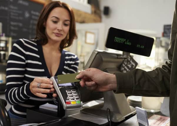 The rise in availability of contactless payment cards and the point-of-sales devices to use them has shot up in the last year. Picture: Getty Images/iStockphoto