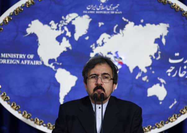 Iranian foreign ministry spokesman, Bahram Ghasemi told a press conference use of the base by Russia was temporary. Picture: AFP/Getty Images