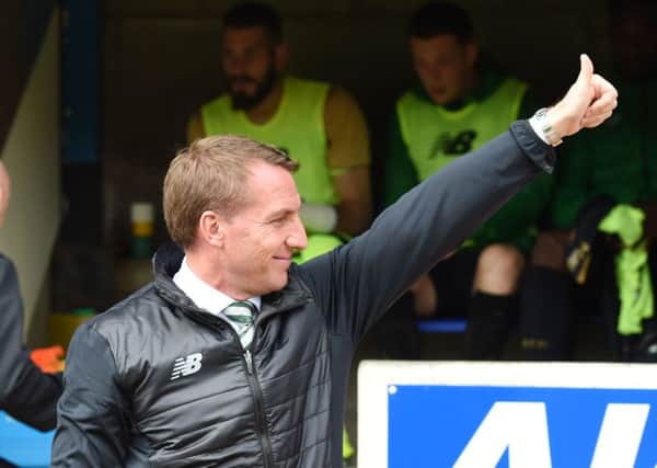 Rodgers has played down suggestions of Celtic moving for a marquee signing such as Schweinsteiger or Xavi, insisting any new recruits must retain the fitness and athleticism necessary to play in his system. Picture: SNS