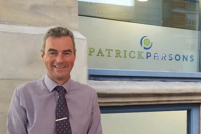 Robert Bisset will spearhead Patrick Parsons' office in Glasgow. Picture: Contributed