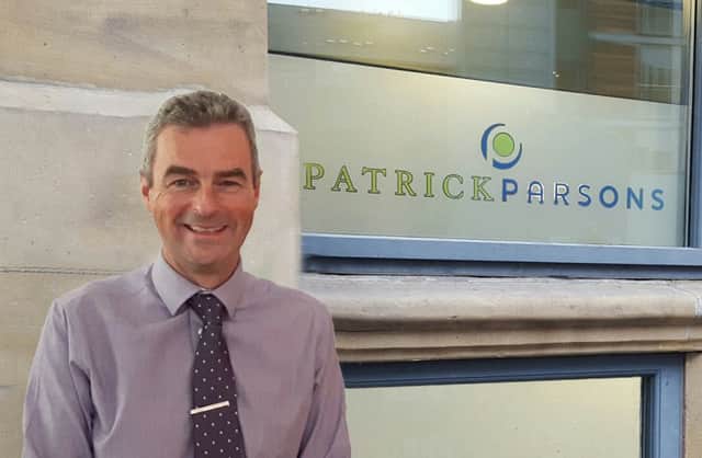 Robert Bisset will spearhead Patrick Parsons' office in Glasgow. Picture: Contributed