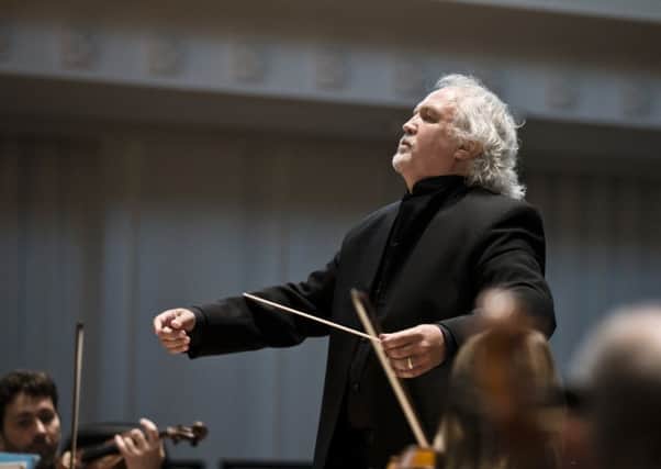 Donald Runnicles, Chief Conductor of the BBC Scottish Symphony Orchestra. Picture: BBC