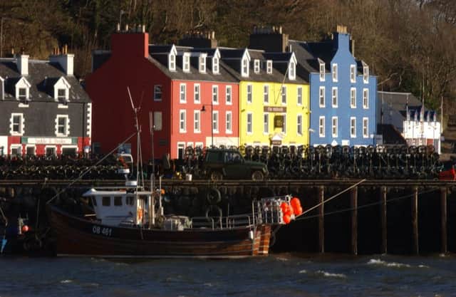 Tobermory is the largest settlement on the isle of Mull. Picture: Phil Wilkinson/TSPL