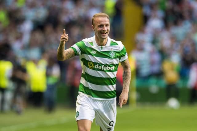 Leigh Griffiths enjoyed a terrific first leg performance. Picture: SNS