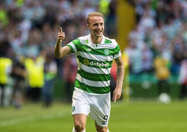 Leigh Griffiths enjoyed a terrific first leg performance. Picture: SNS