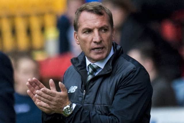 Celtic manager says I always think happy people win. Picture: SNS