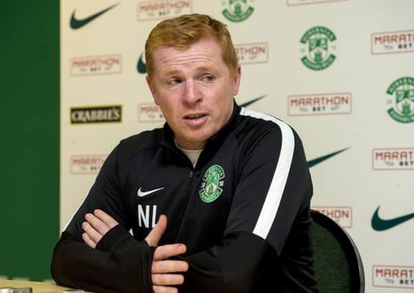 Hibs manager Neil Lennon is keen to sign Tom Hateley. Picture: SNS
