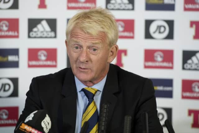 Scotland manager Gordon Strachan will feel the sting of Scott Brown's retirement. Picture: SNS.