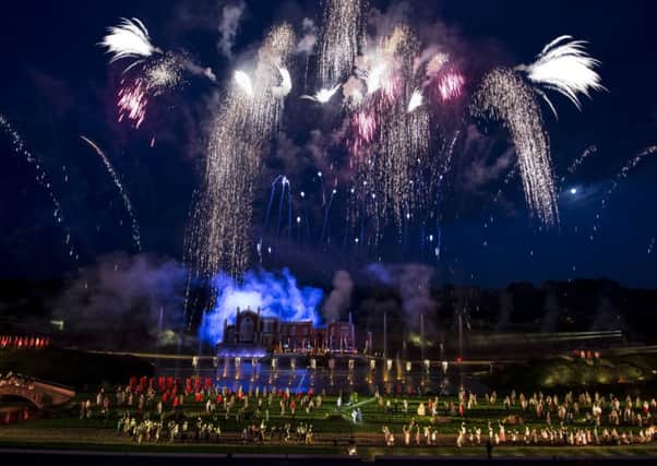 Kynren pyrotechnics over Auckland Castle. Picture: Contributed