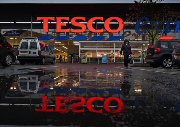 Tesco has admitted it received complaints from English customers about the use of Saltires. File picture: Getty Images