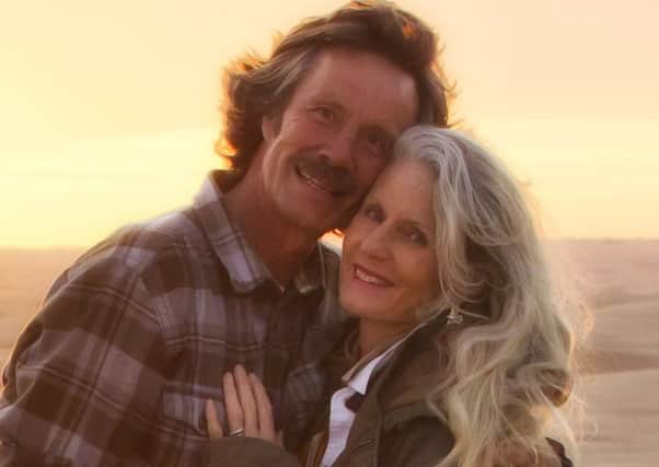 Jonathan Scott with his wife Angie. Picture: Jonathan and Angie Scott