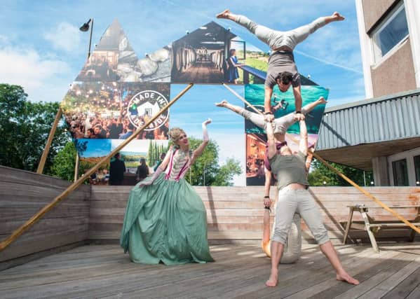 Gravity & Other Myths and Anya Anastasia Picture: Ian Georgeson