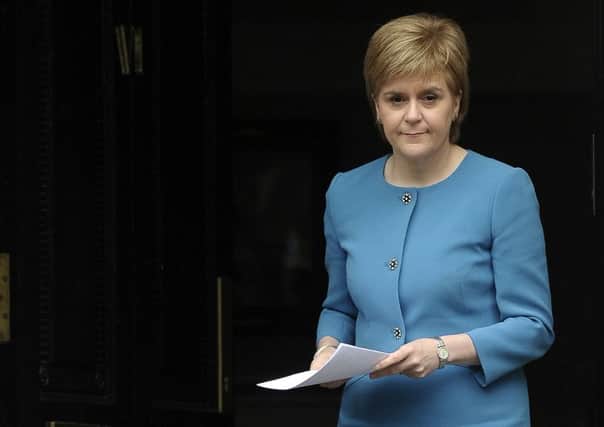 Nicola Sturgeon warned that the UK is no longer a 'safe harbour' for Scotland. Picture: TSPL
