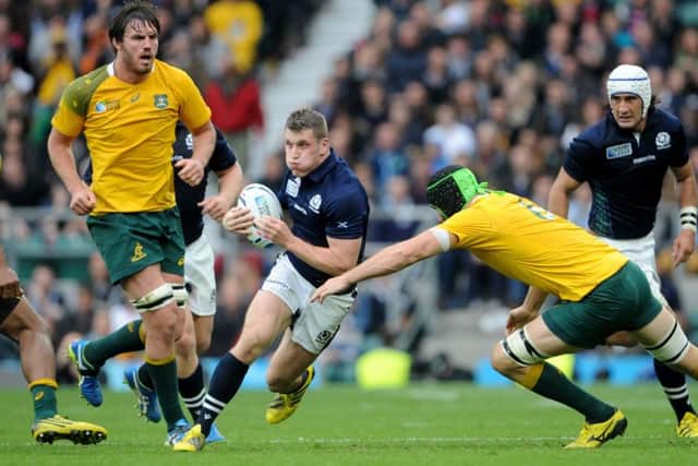 Ayr have drafted Scotland centre Mark Bennett for the new season. Picture: Jane Barlow