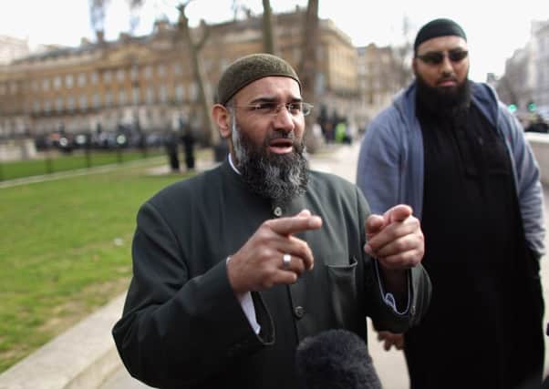 Anjem Choudary has been convicted of inviting support for IS  and had 32,000 Twitter followers. Picture: Getty Images