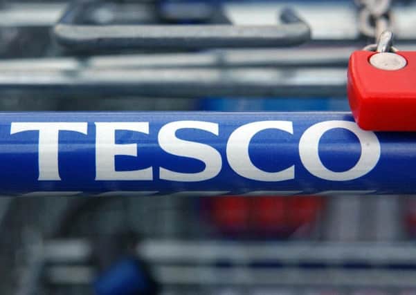 Tesco admitted removing Saltires from packaging after English customers complained. Picture: PA