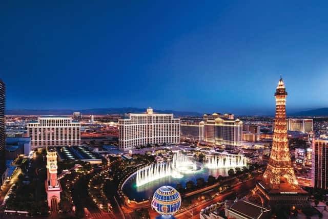The iconic Las Vegas skyline. Picture: Scott Frances