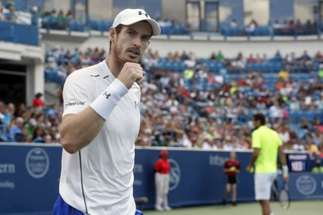 Andy Murray is seeded behind Novak Djokovic at the US Open. Picture: John Minchillo/AP
