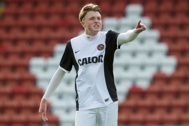 Harry Souttar is heading for Stoke City after securing a reported £200,000 move from Dundee United. Picture: SNS