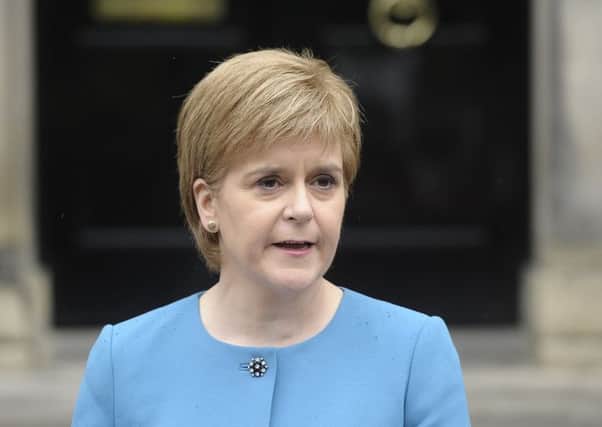 Nicola Sturgeon will call on the UK government to end uncertainty around subsidies for marine energy projects. Picture: Neil Hanna