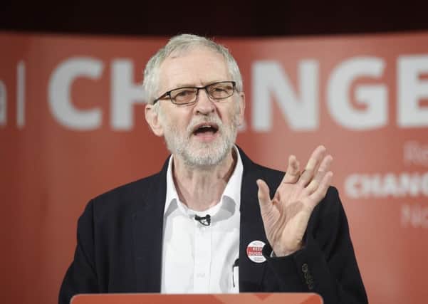 Labour leader Jeremy Corbyn will not entertain coalition with SNP. Picture: Greg Macvean/JP