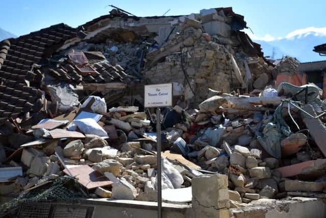Scenes of devastations across Central Italy. Picture: Carl Court/Getty Images
