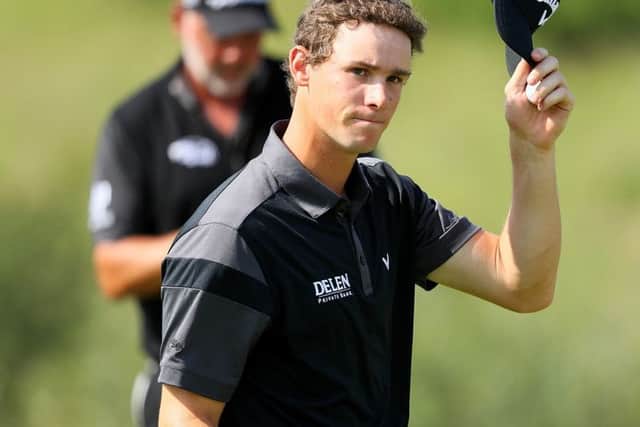 Playing with captain Darren Clarke, Thomas Pieters carded 10 birdies in the opening round of the Made in Denmark. Picture: Getty Images